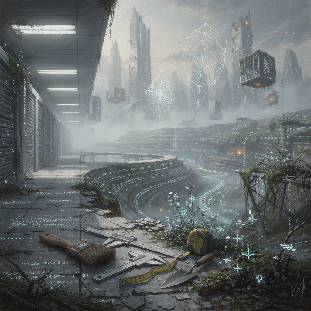 Exploring how abandoned virtual worlds become archaeological sites, from City of Heroes to Second Life, and what digital ruins reveal about memory and permanence.