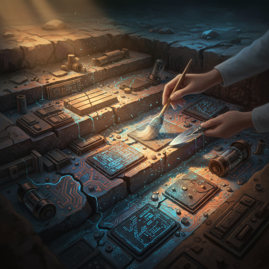 An archaeological exploration of forgotten programming languages and what their digital fossils reveal about computational thinking and innovation.